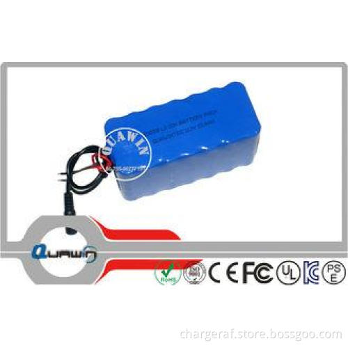 Customized 11.1V DC Lithium Battery Packs 18650 for CCTV Ca